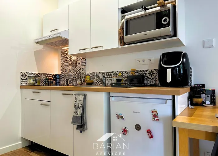 度假居 Maisonnette Avec Climatisation Et Cour - Menage Et Linge Inclus 拉罗歇尔